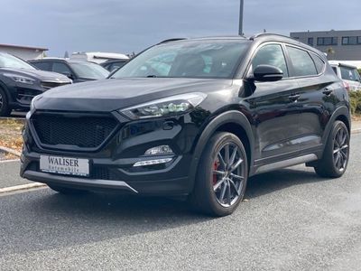 gebraucht Hyundai Tucson 2.0 CRDi 135kW 4WD Automatik *LED*Navi*