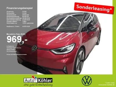 Brugt VW ID.3 GTX 210 kW (286 HK) 2025 Rød Hatchback