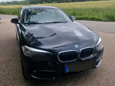 Gebraucht BMW 116 115 PS (84 kW) 2018 Schwarz Kleinwagen