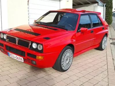Gebraucht Lancia Delta 205 PS (150 kW) 1992 Rot Kleinwagen