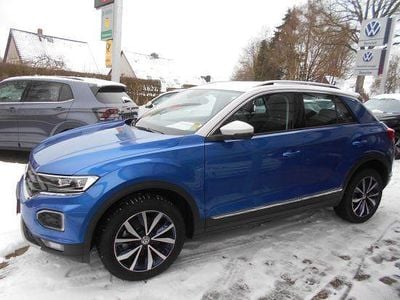 Blau Gebraucht 2018 VW T-Roc Style SUV | 18.888 € (Guter Preis)