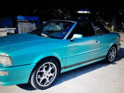 Gebraucht Audi Cabriolet 150 PS (110 kW) 1995 Grün Cabrio
