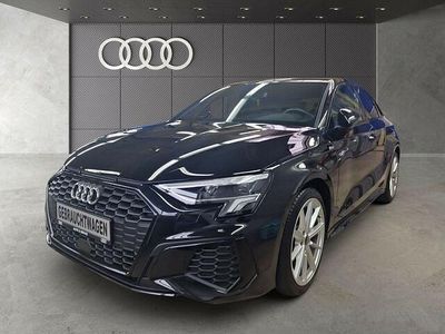 Gebraucht Audi A3 S-Line 110 PS (80 kW) 2023 Schwarz Limousine