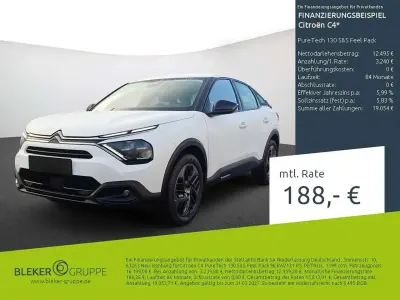 Brugt Citroën C4 Feel 131 HK (96 kW) 2023 Hvid Sedan
