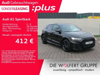 Gebraucht Audi A1 S-Line 116 PS (85 kW) 2025 Mythosschwarz metallic SUV