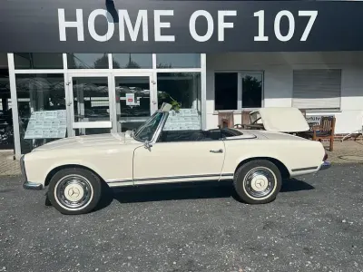 Gebraucht Mercedes 230 150 PS (110 kW) 1964 Weiß Cabrio