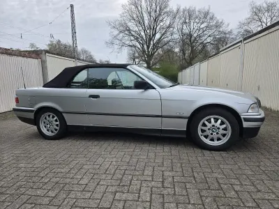 Brugt BMW 320 Cabriolet 150 HK (110 kW) 1999 Sølv Cabriolet
