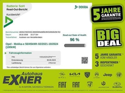 Gebraucht Opel Mokka-e Elegance 100 kW (136 PS) 2023 Weiss SUV