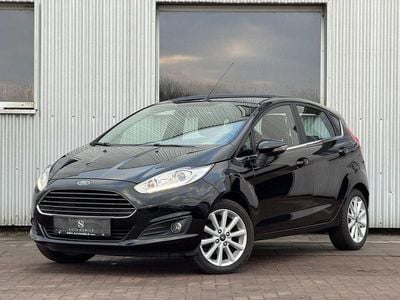 Gebraucht Ford Fiesta Titanium 125 PS (91 kW) 2017 Iridiumschwarz metallic Kleinwagen