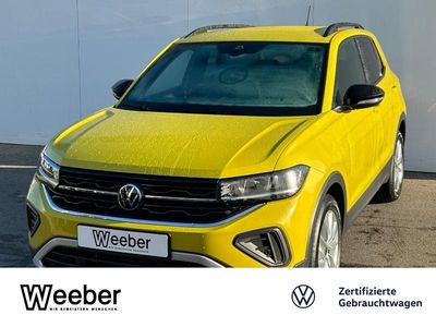 Gebraucht VW T-Cross Goal 116 PS (85 kW) 2025 Gelb SUV