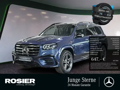 Gebraucht Mercedes GLS350 Advanced Plus 313 PS (230 kW) 2025 Blau / sodalithblau (metallic) SUV
