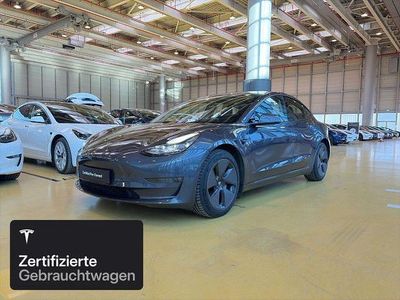 Midnight silver metallic Gebraucht 2021 Tesla Model 3 Long Range AWD Limousine | 28.300 € (Fairer Preis)