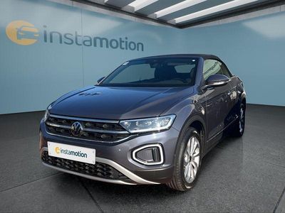 Gebraucht VW T-Roc Cabriolet 150 PS (110 kW) 2022 Grau Cabrio