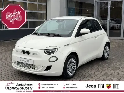 Gebraucht Fiat 500e 86 kW (118 PS) 2023 Arktis weiß) (weiss Kleinwagen