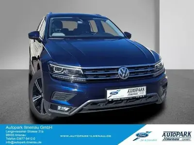 Gebraucht VW Tiguan Highline 220 PS (161 kW) 2018 Atlantic blue metallic SUV