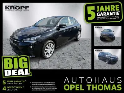 Gebraucht Opel Corsa Edition 75 PS (55 kW) 2023 Diamant schwarz/karbon schwarz Kleinwagen