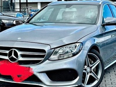 Grau Gebraucht 2016 Mercedes C220 AMG Kombi | 17.000 € (Fairer Preis)