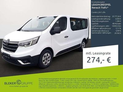 Second-hand Renault Trafic Life 150 CP (110 kW) 2025 Alb Monovolum