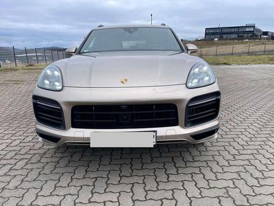 Gebraucht Porsche Cayenne 441 PS (324 kW) 2018 Tiefschwarzmetallic SUV