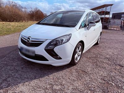 Gebraucht Opel Zafira Tourer OPC 170 PS (125 kW) 2013 Weiß Van / Kleinbus