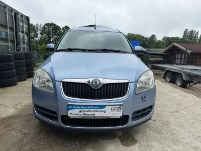 Gebraucht Skoda Roomster Style 86 PS (63 kW) 2007 Blau Van / Kleinbus