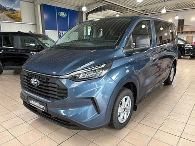 Chromablau metallic Neu 2025 Ford Transit Custom Trend Kombi | 46.990 € (Teuer)