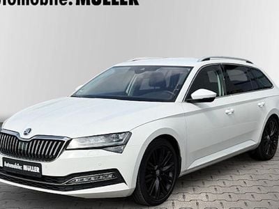 Usata Skoda Superb Premium Edition 190 CV (139 kW) 2020 Bianco Station wagon