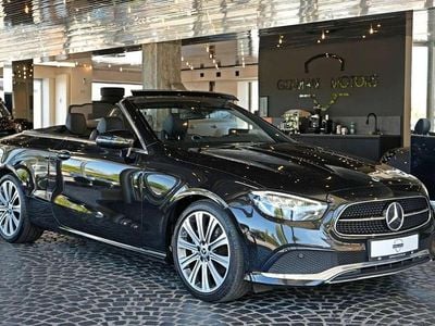 Begagnad Mercedes E200 197 HK (144 kW) 2021 Svart Cab