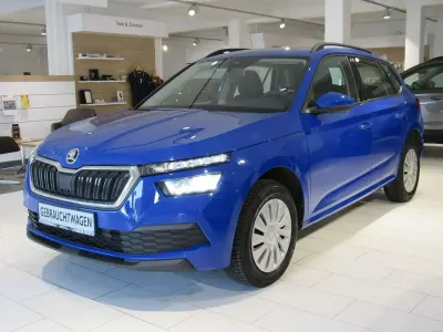 Gebraucht Skoda Kamiq Active 95 PS (69 kW) 2021 Blau SUV