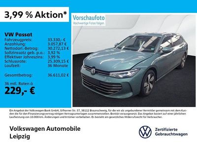 Usata VW Passat Business 150 CV (110 kW) 2025 Verde Station wagon