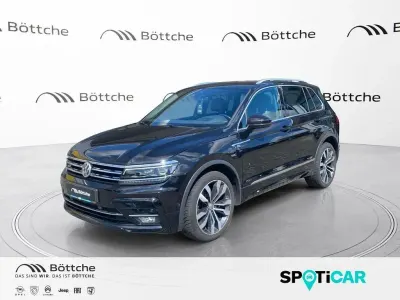 Gebraucht VW Tiguan Highline 239 PS (175 kW) 2018 Deep black perleffekt SUV