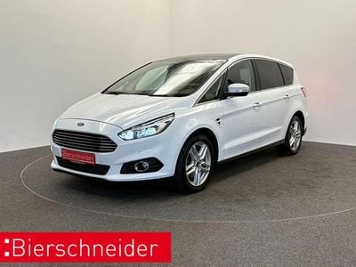 Usata Ford S-MAX Titanium 239 CV (175 kW) 2018 Bianco Monovolume