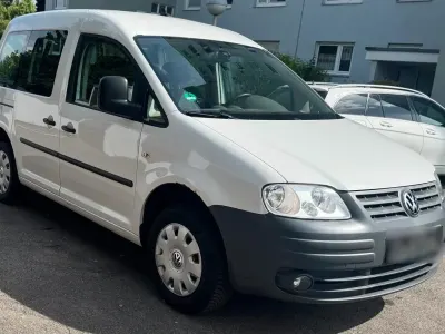 Gebraucht VW Caddy 102 PS (75 kW) 2010 Weiß Van / Kleinbus