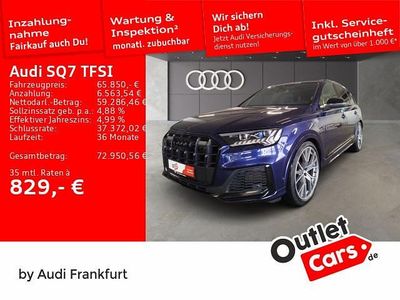 Blau Gebraucht 2022 Audi SQ7 Sport SUV | 64.850 € (Guter Preis)