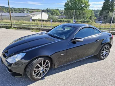 Gebraucht Mercedes SLK200 AMG Edition 1 163 PS (119 kW) 2007 Schwarz Cabrio