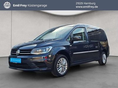 Gebraucht VW Caddy Trendline 150 PS (110 kW) 2019 Starlight blue metallic Van / Kleinbus