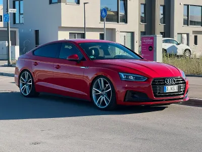 Gebraucht Audi A5 Sportback S-Line 190 PS (139 kW) 2018 Rot Kleinwagen