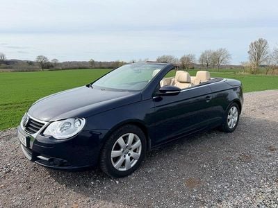 Gebraucht VW Eos 200 PS (147 kW) 2009 Blau Cabrio