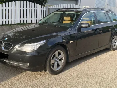 Gebraucht BMW 520 Advantage 177 PS (130 kW) 2009 Schwarz Kombi