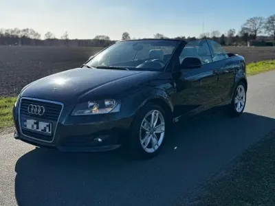 Gebraucht Audi Cabriolet 160 PS (117 kW) 2009 Schwarz Cabrio
