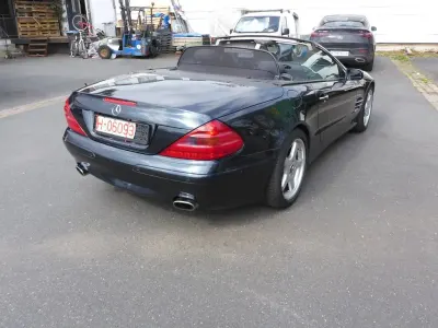 Gebraucht Mercedes SL500 306 PS (225 kW) 2005 Schwarz Cabrio