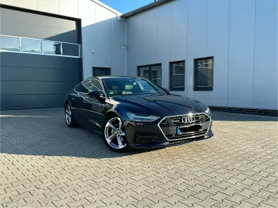 Gebraucht Audi A7 Sportback S-Line 204 PS (150 kW) 2022 Blau Kleinwagen