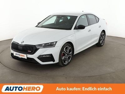 Gebraucht Skoda Octavia First Edition 245 PS (180 kW) 2020 Weiß Limousine