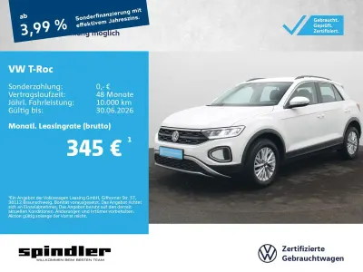 Gebraucht VW T-Roc IQ Drive 150 PS (110 kW) 2023 Pure white SUV