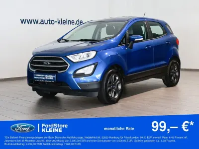 Gebraucht Ford Ecosport Trend 101 PS (74 kW) 2018 Blau SUV
