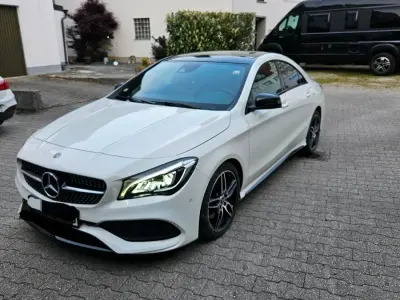 Używany Mercedes CLA250 211 KM (155 kW) 2017 Biały Sedan/Limuzyna