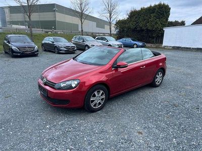 Gebraucht VW Golf Cabriolet 105 PS (77 kW) 2012 Rot Cabrio