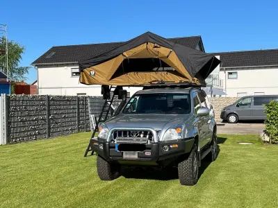 Gebraucht Toyota Land Cruiser 172 PS (126 kW) 2004 Silber SUV