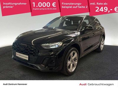 Gebraucht Audi Q5 S-Line 204 PS (150 kW) 2024 Mythosschwarz metallic (metallic) SUV