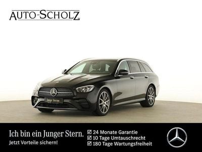 Schwarz Gebraucht 2024 Mercedes E220 AMG Limousine | 47.331 € (Fairer Preis)